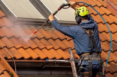 Démoussage et hydrofuge de toiture à Milhars